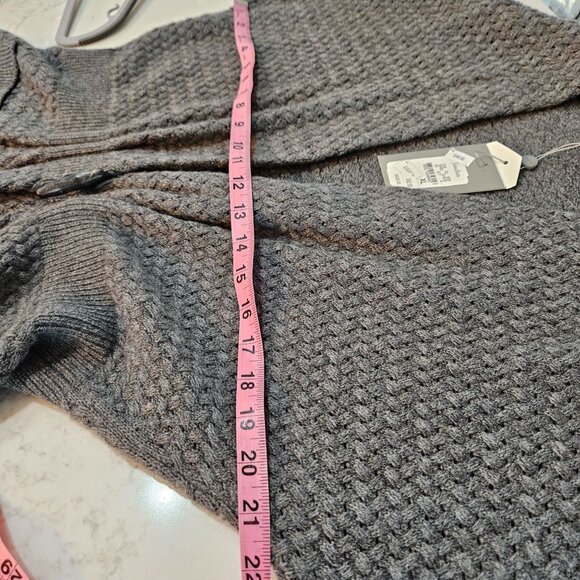 NWT! Neiman Marcus 100% Cashmere Cardigan Sweater Sz XL Button Short Sleeve $325 - Picture 10 of 11